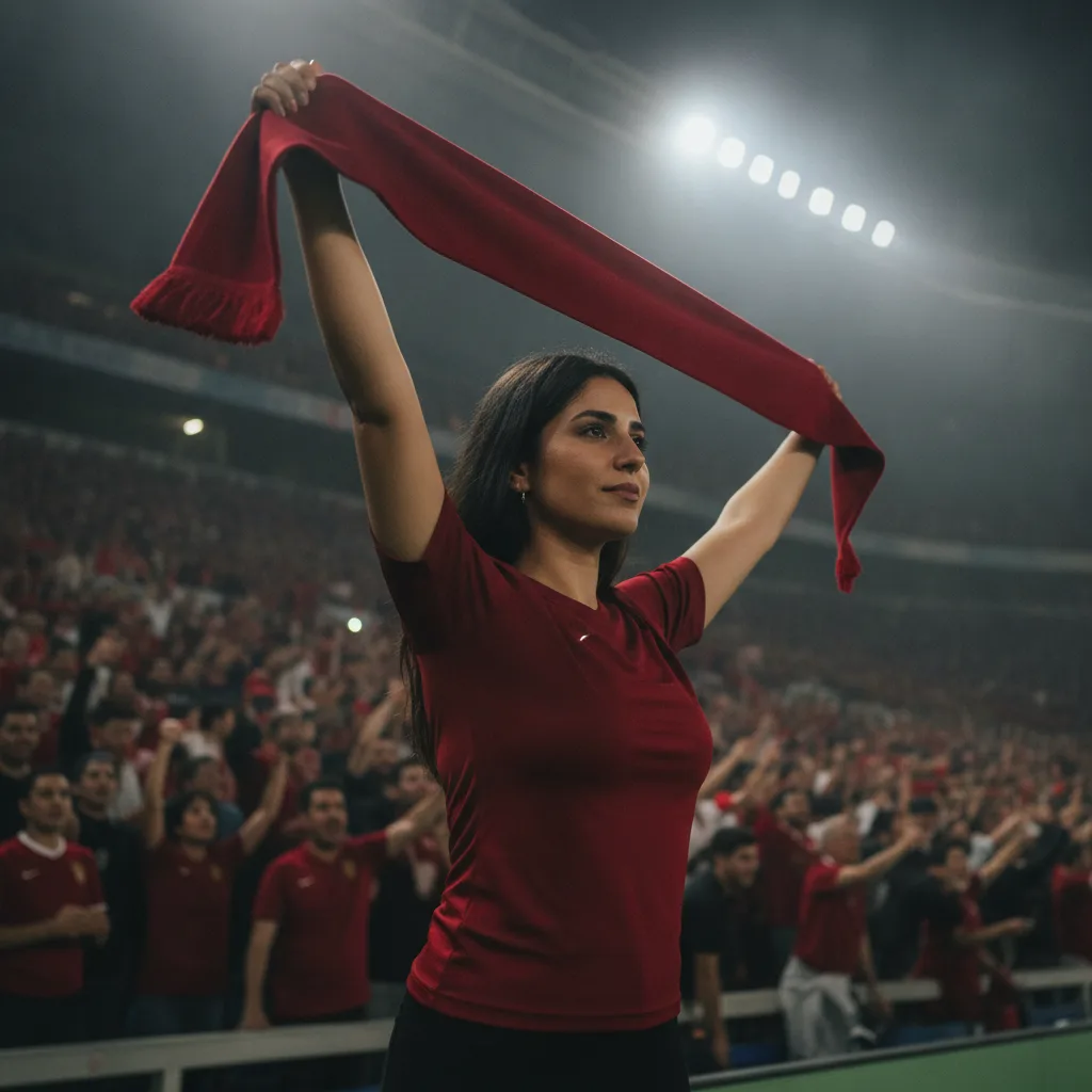 Game Day look: Scarf Aloft